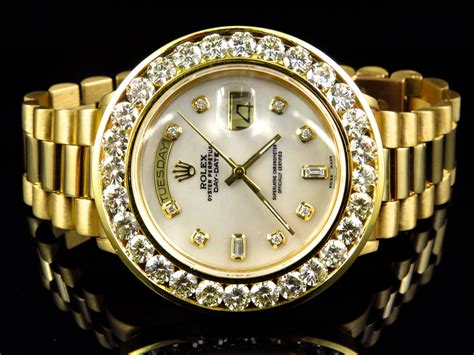 mens rolex diamond|rolex diamond men's watch price.